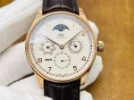 IWS Factory IWC Porpugieser Perpetual Calendar 42.2mm Complications Gold Case Watch